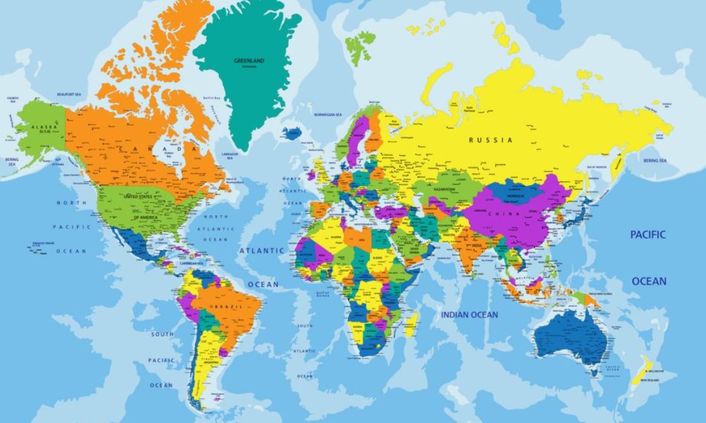 Mappa-politica-colorata-del-mondo